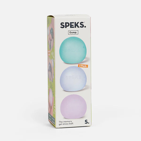 Gump Memory Stress Ball Cool 3pc (8404737949895)