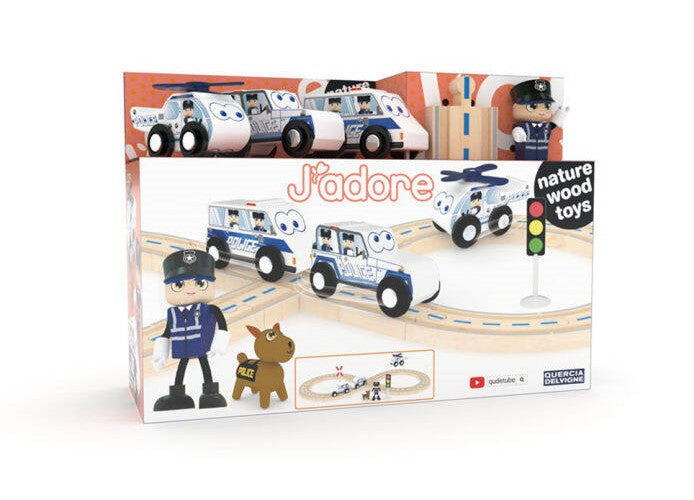 J'adore Police Train Set (8301622952135)
