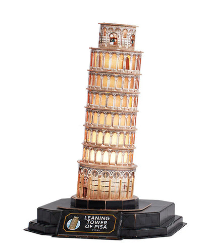 3D Leaning Tower of Pisa Night Edition (7862690054343)