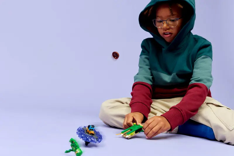 Lego Nin Nya vs Mutation Monster Spinner 71849