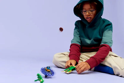 Lego Nin Nya vs Mutation Monster Spinner 71849