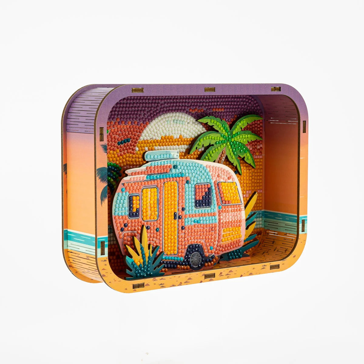 Dotz Shadow Box Holiday Caravan