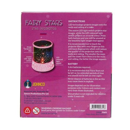 Star Projector Fairy Stars