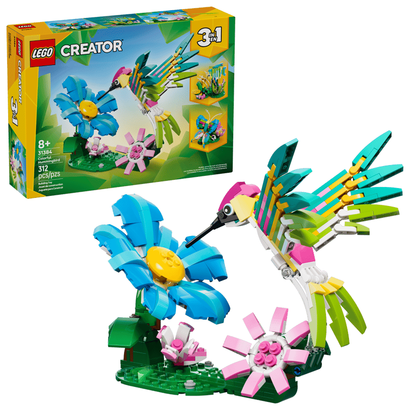 Lego Creator Colorful Hummingbird 31384