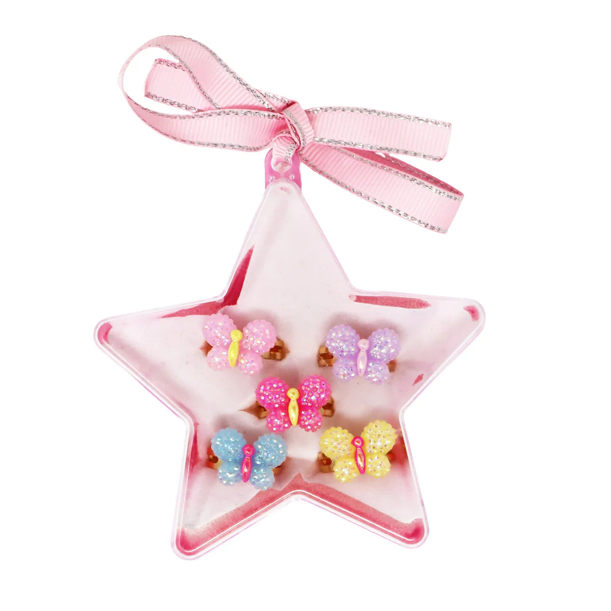 PP Sparkle Butterfly Rings