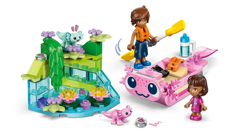 Lego Friends Axolotl Adventure Boat 42681