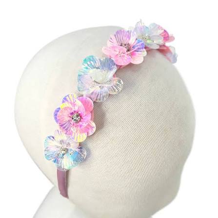 PP Mermaid Flower Headband