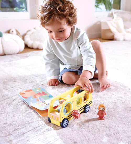 Hape The Lively School Bus (8441792561351)