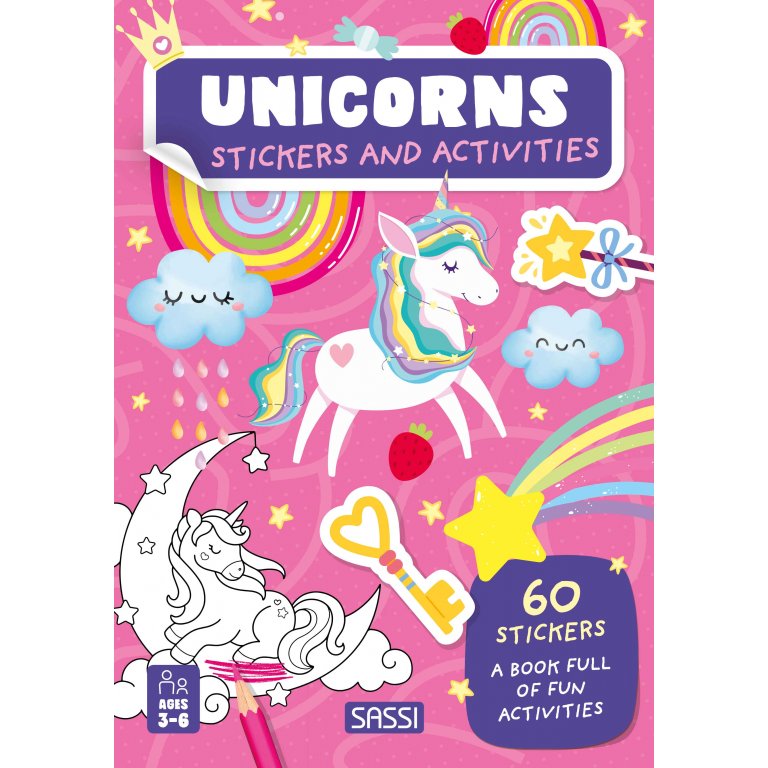 Sassi Activity Book - Unicorns (8384439451847)