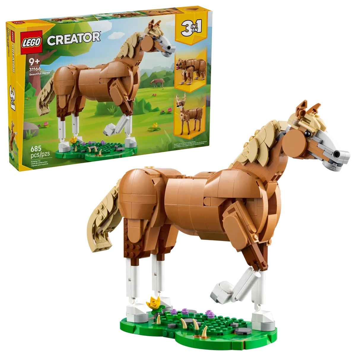 Lego Creator Beautiful Horse 31166 (8432448733383)