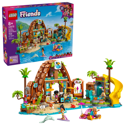 Lego Friends Family Vacation Beach Resort 42673 (8384549028039)