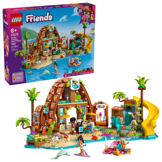 Lego Friends Family Vacation Beach Resort 42673 (8384549028039)