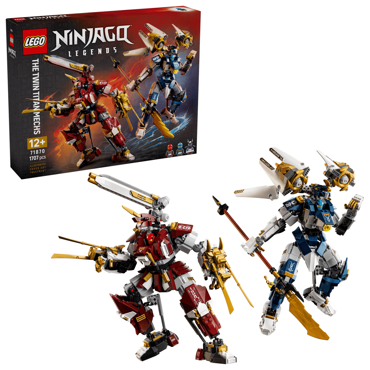 Lego Nin The Twin Titan Mechs 71870