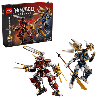 Lego Nin The Twin Titan Mechs 71870
