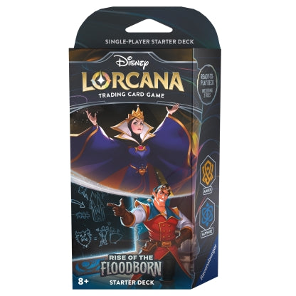 Lorcana S2 Rise of the Floodborn Amber & Sapphire  (8136428716231)