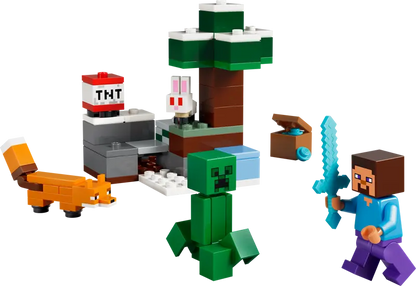 Lego Minecraft Steve's Taiga Adventure 21583