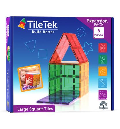 Tile Tek Large Square Tiles 8pc