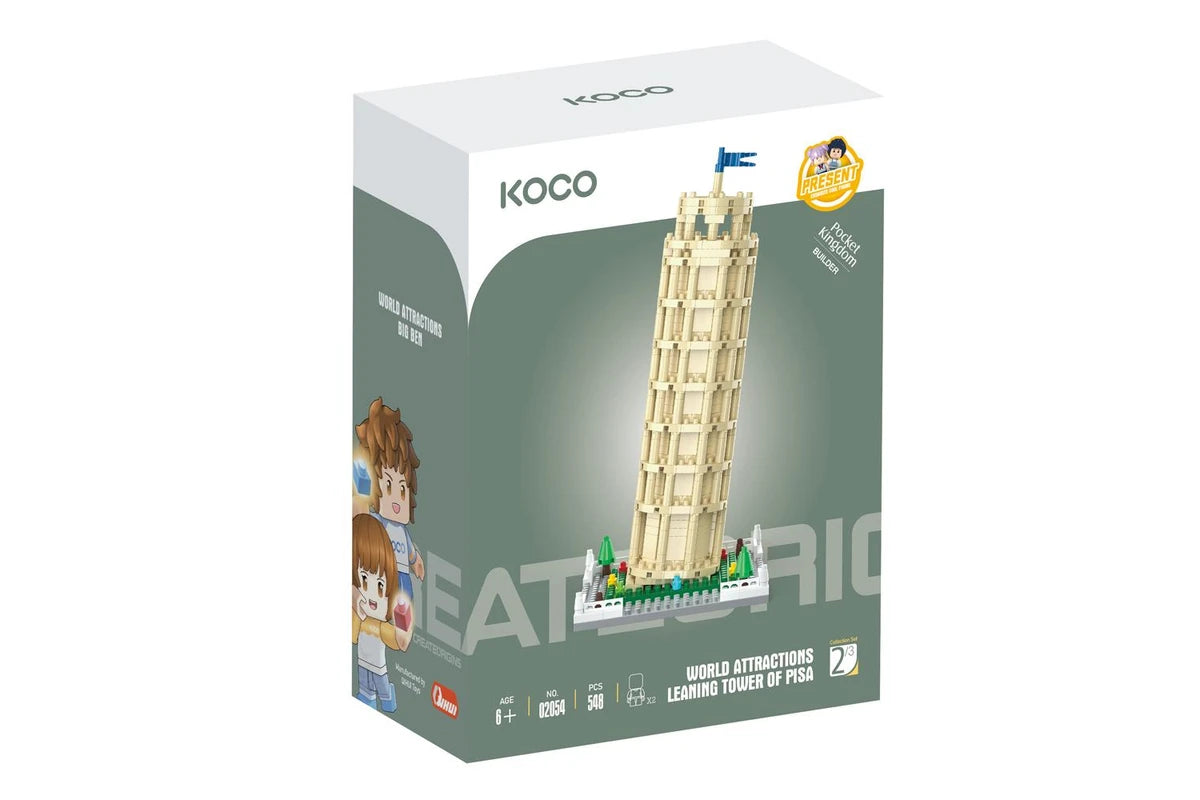 Koco Leaning Tower of Pisa 548pc (8258441511111)