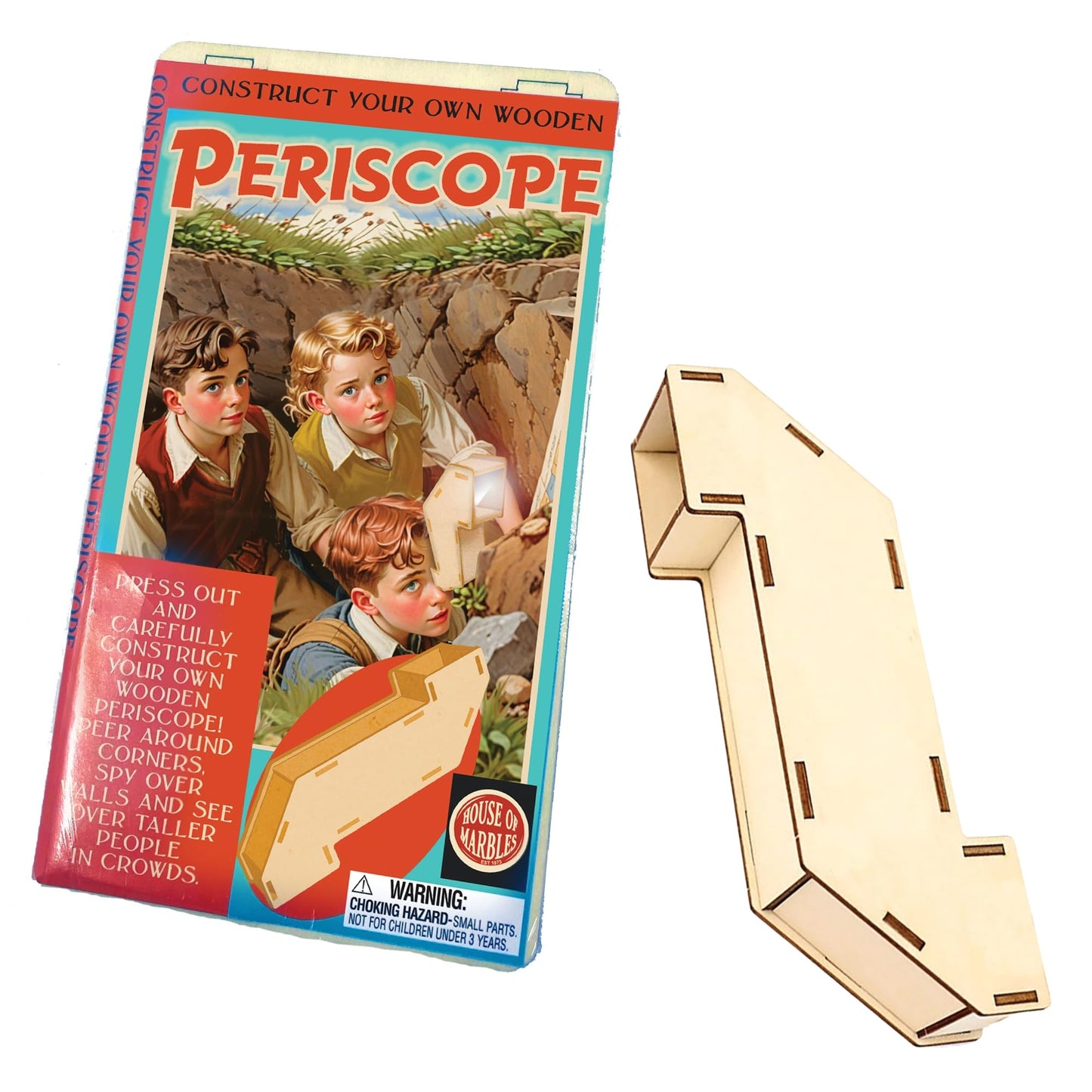 HM Wooden Periscope Construction Kit