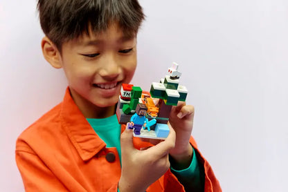 Lego Minecraft Steve's Taiga Adventure 21583