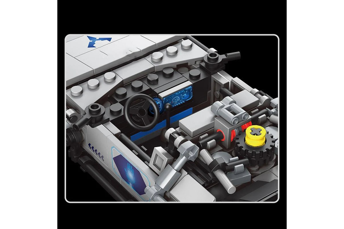 Mould King Delorean & Showcase