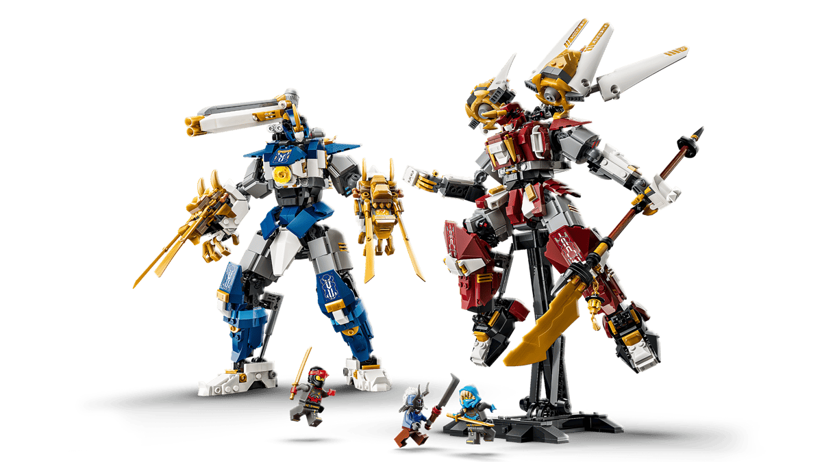 Lego Nin The Twin Titan Mechs 71870