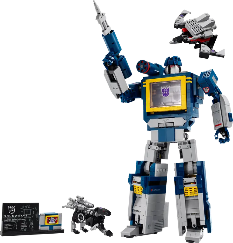 Lego Icon Transformers: Soundwave 10358 (8507350384839)