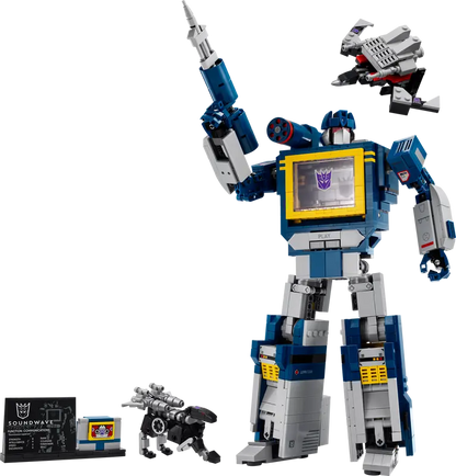 Lego Icon Transformers: Soundwave 10358 (8507350384839)