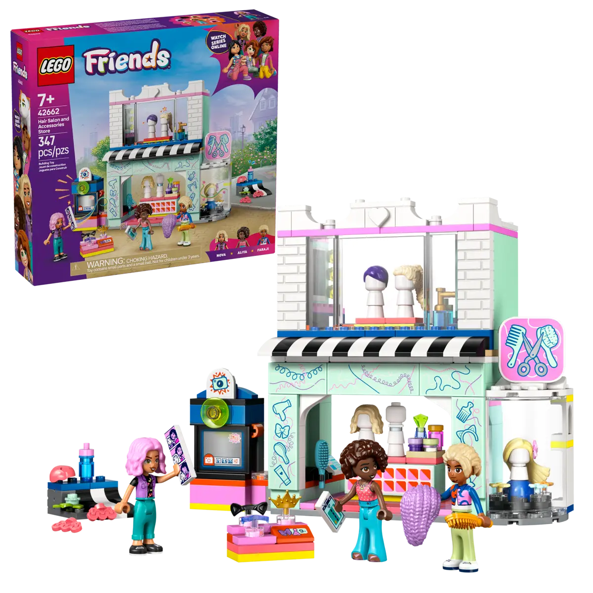Lego Friends Hair Salon Store 42662 (8285797744839)