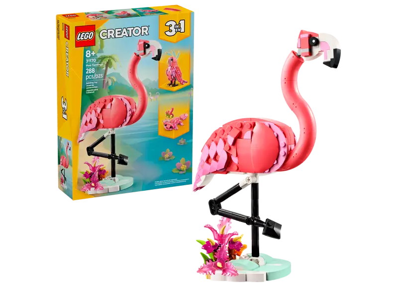 Lego Creato Pink Flamingo 31170 (8318401708231)