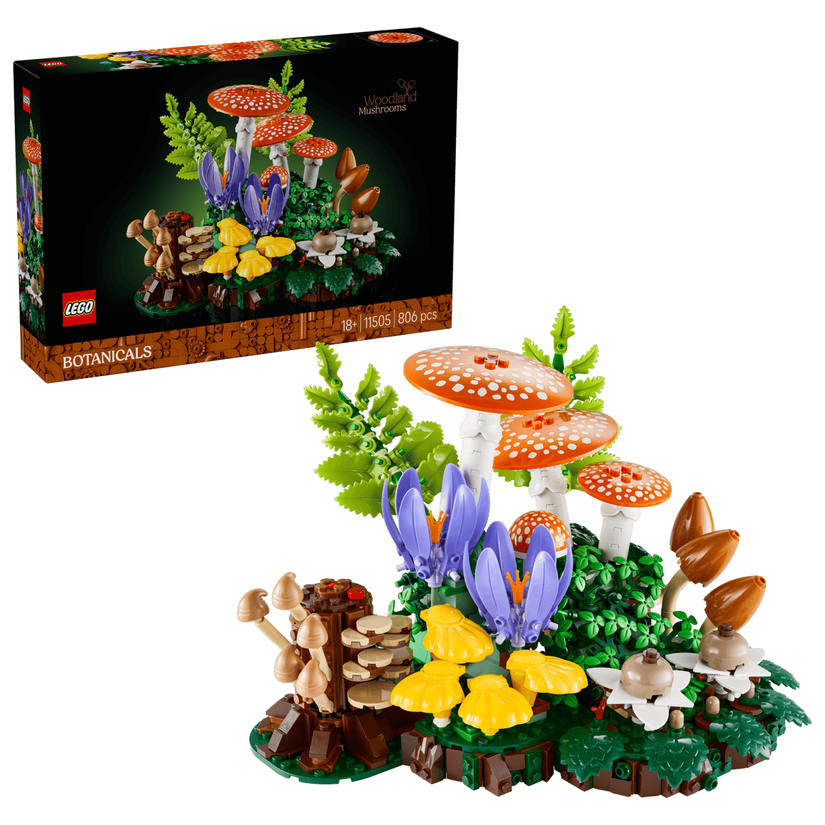 Lego Botanics Woodland Mushrooms 11505