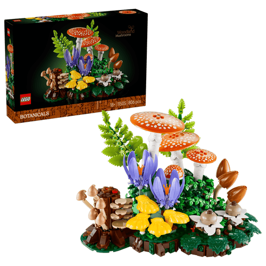 Lego Botanics Woodland Mushrooms 11505