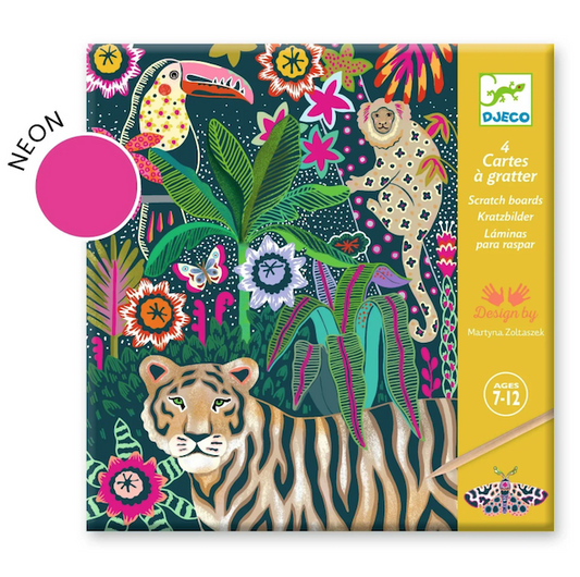 Djeco Scratch Cards Rococo (8369572118727)