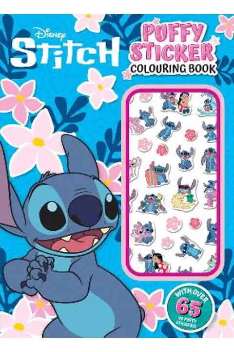 Stitch: Puffy Sticker Colouring Book (8362872996039)
