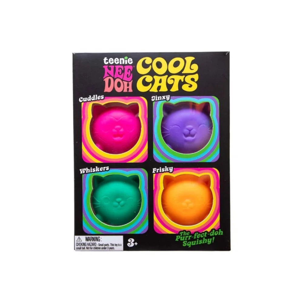Nee Doh Cool Kittens Teenie Multi-Pack
