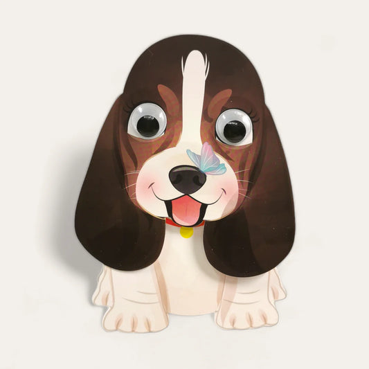 Dog - Wobbly Head Card