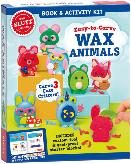 Klutz Easy to Carve Wax Animals  (7743894782151)