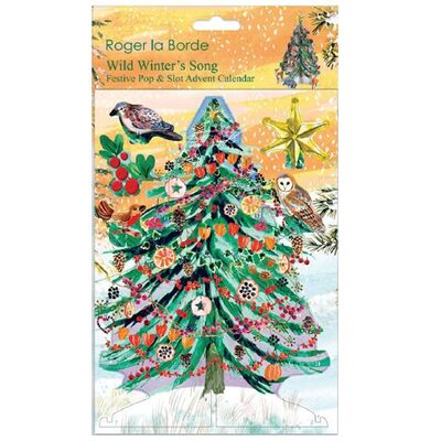 Wild Winter's Song - Christmas Advent Petite Pop & Slot