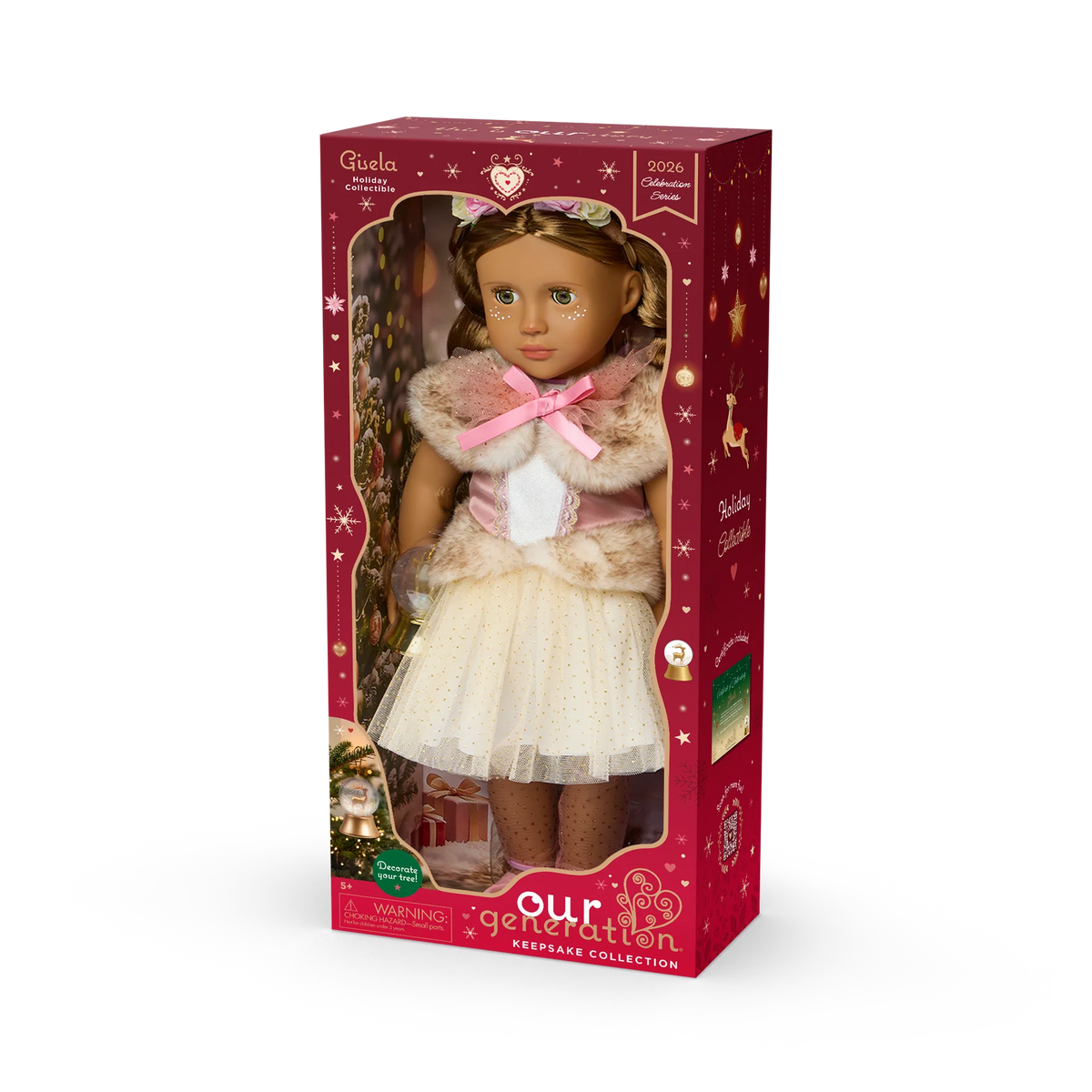 OG 18" Special Event Doll - Christmas Reindeer - Gisela