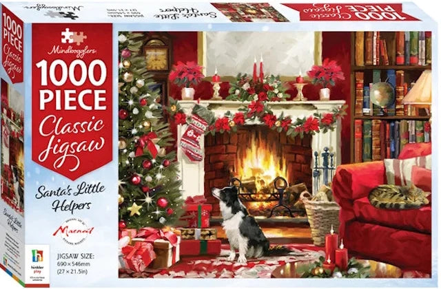 Mindbogglers Christmas Santa's Helpers 1000pc