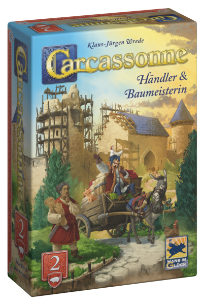 Carcassonne Expansion 2 - Traders and Builders (redesign)