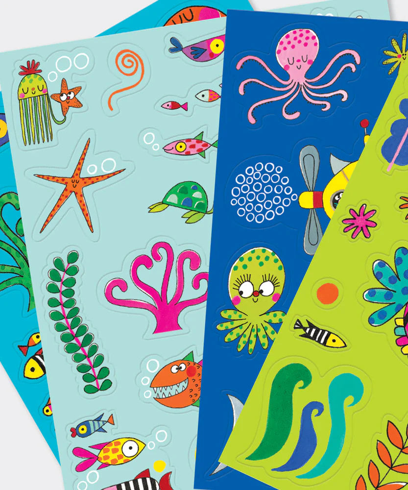Rachel Ellen Under the Sea Stickers