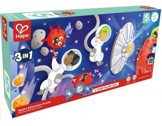 Hape 3in1 Puzzle Space