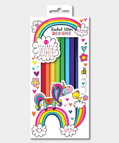 Unicorns Scented Colouring Pencils 12pk
