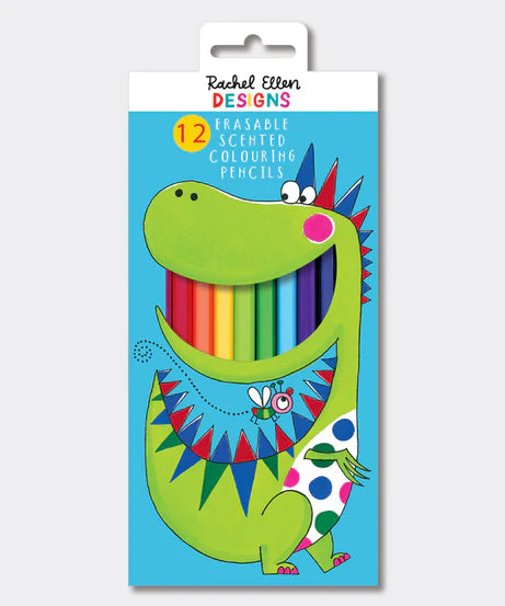Dinosaur Scented Colouring Pencils 12pk