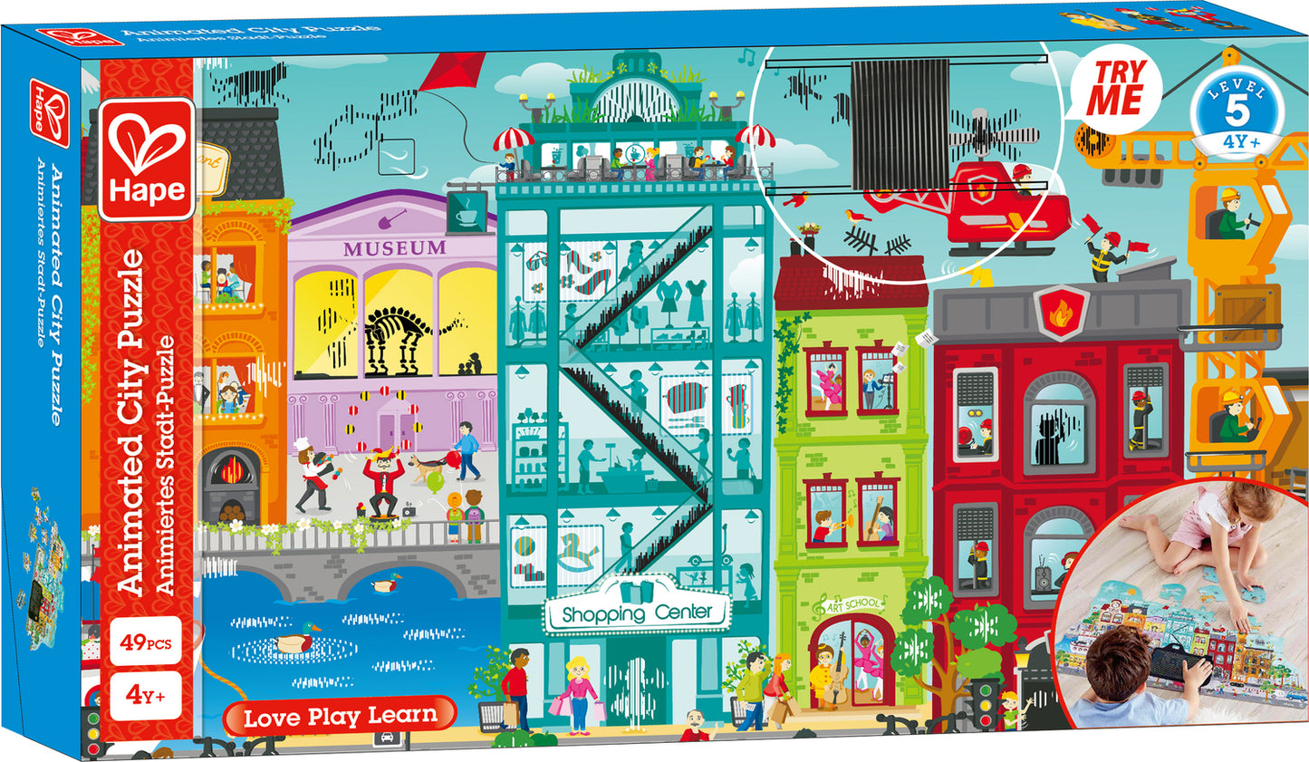 Hape Animated City Puzzle
