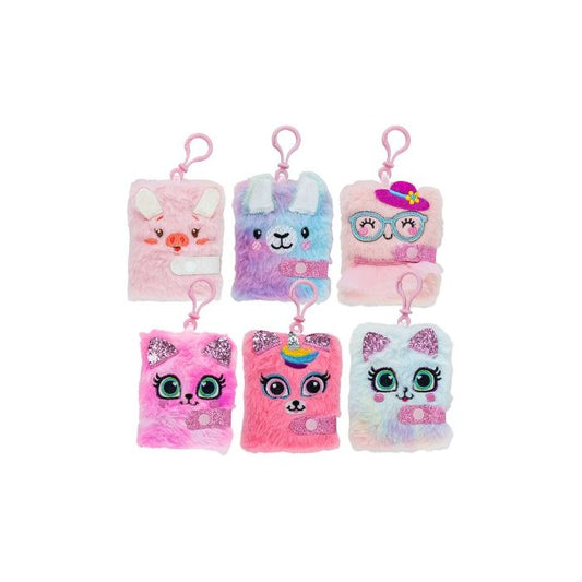 Fluffy Notebook Keyrings