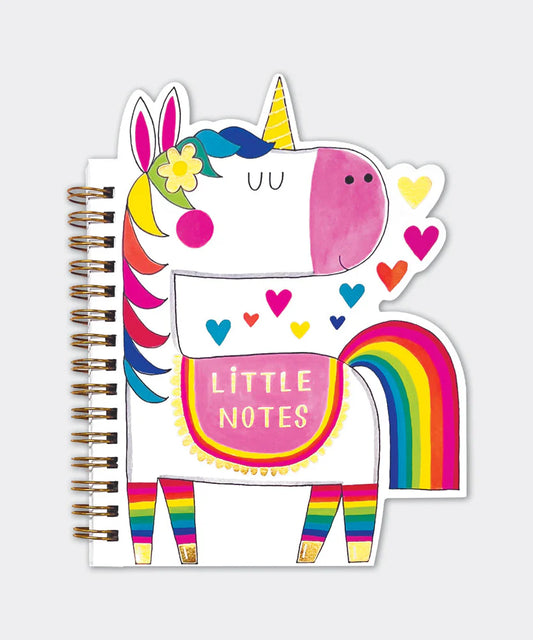 Rachel Ellen Unicorn Shaped Notebook