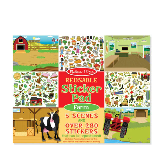 MD Reusable Sticker Pad Farm