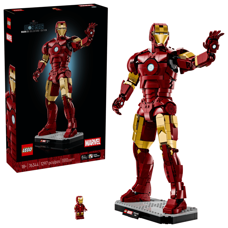 Lego Iron Man Mark 3 Collectors Edition 76344